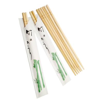 Cina Natural Bamboo Color Chopsticks for Japanese/Korean/Russian Noodles Treatment Polished in vendita