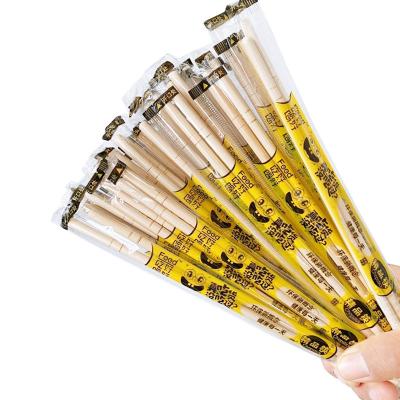 Cina Logo Round Bamboo Chopsticks Disposable su ordinazione in vendita