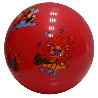 China multi color printed inflatable PVC ball toys animals for sale