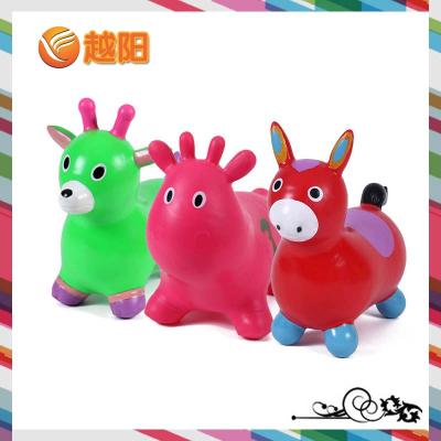 China Environmental PVC Inflatable Jumping Small Horse for Toys (KH1-41) for sale