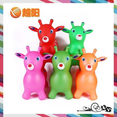 China 1300g Environmental PVC Inflatable Jumping Small Cartoon Deer for Toys (KH1-22) for sale