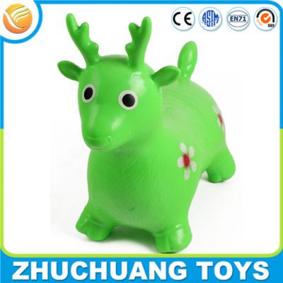 China wholesale pvc inflatable small cow toys animal for sale