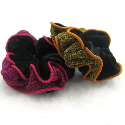 China Vintage Amazon Hair Rope Velvet Women Hair Ties Elastic Best Selling Crisp Hair Bands for sale