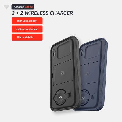 China Convenient Universal Magnetic 2022 Wireless Stand Charger Wireless Charger for iphone and android 2022 for sale