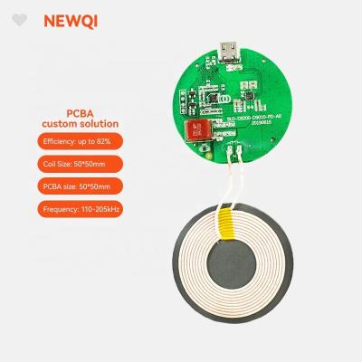 China OEM ODM Super Mini Wireless Charger 15W High Speed ​​Customized Mobile Charger Board For Phone for sale