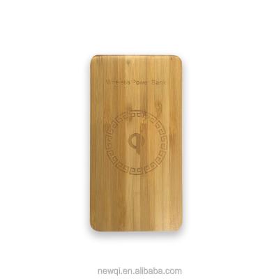 China Wholesale Powerbank Powerbank Bamboo 5000mah Bamboo Wireless Power Bank for sale