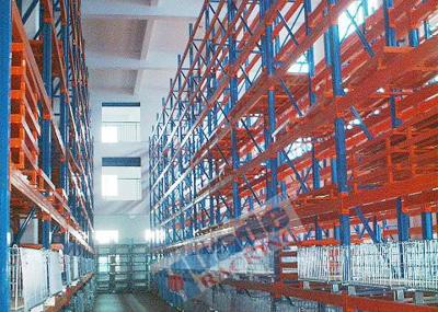 China Heavy Duty Q235B S235JR Industrial Steel Pallet Racking And Shelving for sale