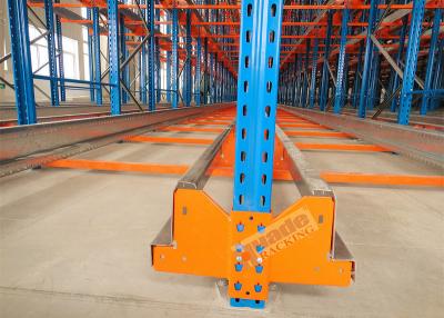 China High Density Storage Racks Radio Shuttle Racking Adjustable Baseplate Type 50 Meters Per Min for sale