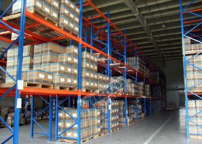 China Logistics Pallet Rack Shelving , 2500 Kg Max Load Q345 Steel Shelving Racks for sale