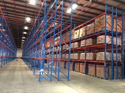 China SS400 21100kg Structural Standard Warehouse Steel Pallet Rack for sale