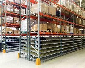 China Q345 Homogeneous Goods Flow Rack Shelving 15 Pallet Deep for sale