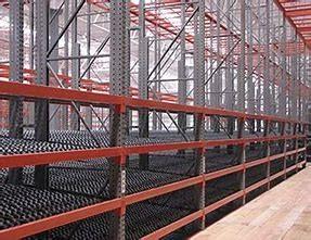 China dynamisches Schwerkraft-Racking-System der Paletten-1500kg nichtautomatisch zu verkaufen