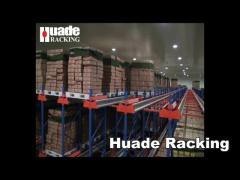 Radio Shuttle Racking System High Density Pallet Storage