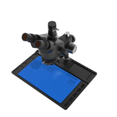 China Repair Repair Metal Base Platform Zoom Stereo Microscope for sale