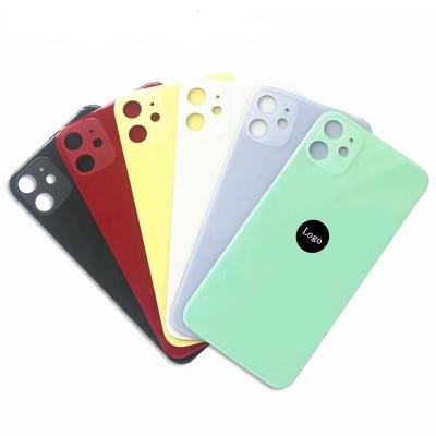 China Anti-scratch Big Eye Holes Rear Camera Back Cover For iPhone 11 Back Glass Laser Repair for sale