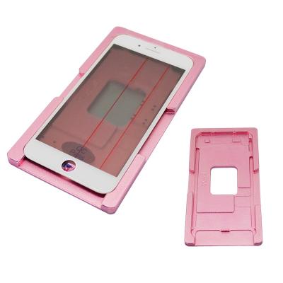 China Mobile Phone 4 In 1 LCD Glass+Frame+oca+polarizer With Ear Mesh For Iphone Lcd Screen Refurbishment Repairing for sale