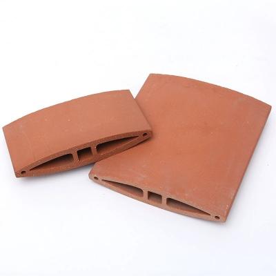 China Modern Brown Terracotta Facade Canopy Brick Panel for sale