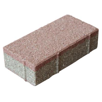 China Thin Permeable Brick Sidewalk Sidewalk Garden House High Temperature Resistant Agglomerated Brick for sale