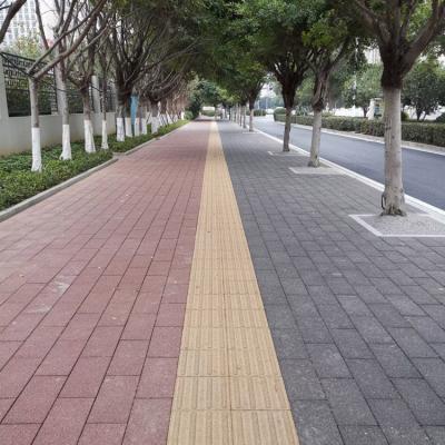 China Thin Brick High Quality Bricks Driveway Water Permeable Paving Road Texture Permeable Sidewalk Brick For Walkway for sale