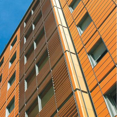 China Modern Ventilated Exterior Facade Decorative Terracotta Panel Wall Cladding Panel System for sale