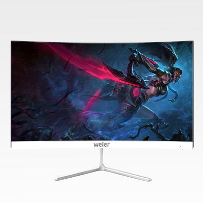 China Anti-blue Lightweight Hot Selling 24Inch LCD Curved Screen Gaming Monitor 144Hz High Speed ​​Gaming Monitor for sale