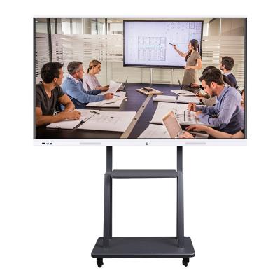 China Corporate meeting 55 inch interactive smart whiteboard weier tablets computer presentation equipment led display screen for conference for sale