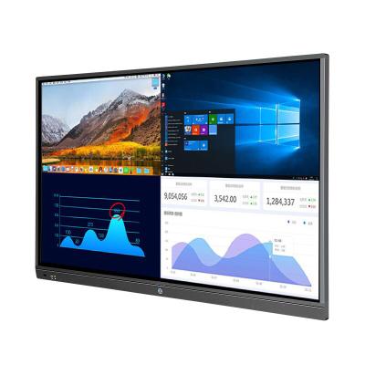 China Weier Education.Training.Office 85 Inches All In One PC Screen Monitor Interactive Whiteboard Digital Smart Board for sale