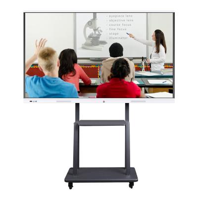 China For classroom and weier interactive smart digital touch screen flat panel display education 65 inch all-in-one pc for classroom for sale