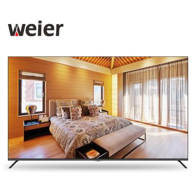 China weier Hotel TV screen 32 large 50 55 televisions 65 inch smart tv 4K hotel lcd smart tv for sale