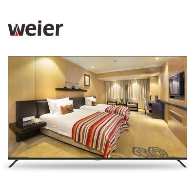 China 1366*768 screen hotel tv screen 1366*768 hotel wifi tv 50inch factory price weier television 4K for sale