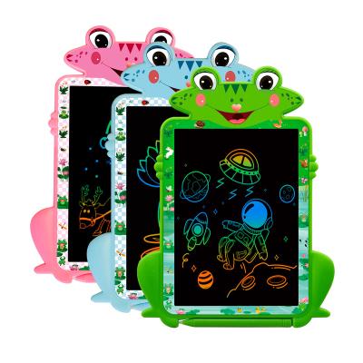 China 8.5 Inch Cartoon Frog LCD Writing Tablet Colorful LCD Writing Board For Kids for sale