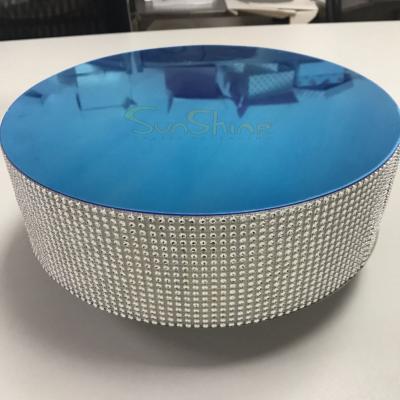 China Disposable Factory Wedding Wholesale Custom Wholesale Round Cake Stand Pedestal Riser Platfoam OEM Size for sale