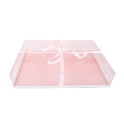 China Wholesale Rectangle Recyclable High Quality Transparent Clear Plastic Box PET Packaging Boxes for sale