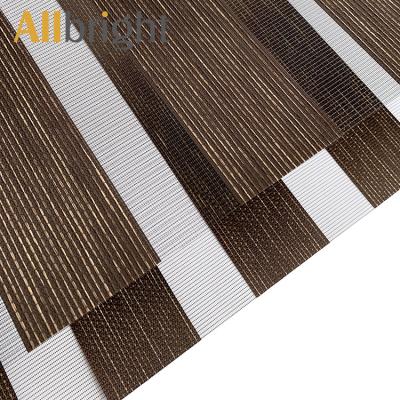 China Minimalist Classic Colors Sun Shading Blackout Roller Zebra Blinds Fabric for sale