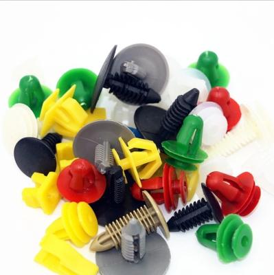 China Automotive Parts Push Type Fasteners Auto Fasteners Matched Car Clips Set Auto Plastic Body Clips Fasteners Rivet for sale