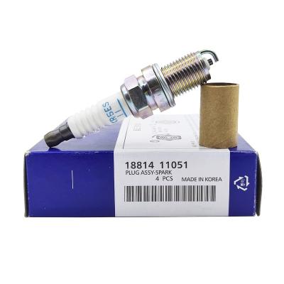 China High Quality Auto Parts OE 18814-11051 BKR5ES-11 Spark Plug For Hyundai ACCENT COUPE OE 1881411051 BKR5ES11 for sale