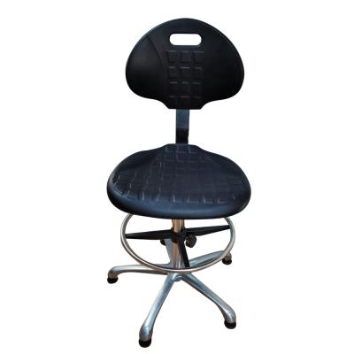 China ESD Polyurethane Detall- Adjustable Swivel Chair ESD Chair /cleanroom anti-static chair for sale