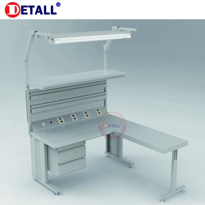 China Hotels Detall Economic Price Desk Corner Adjustable Work Table for sale