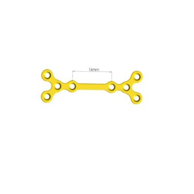 Cina X Shaped 2.0mm Titanium Plate Maxillofacial Type IV Orthopedic Titanium Implants With CE Certificate in vendita