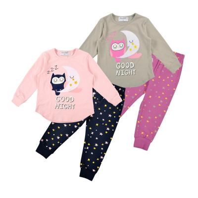 China Girls Other Children's Clothing Pajamas Spring And Summer Baby Clothes Sets Home Service Children Clothing Sets for sale