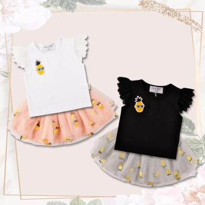 China 0-36M New Fashion Children Breathable Girl's Sequined Star 3 Layers Tutu Skirt Mesh Ballet Mini Tutu Skirt High Quality For Kids for sale