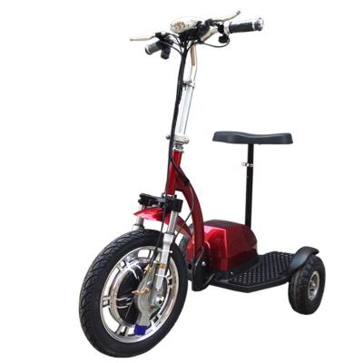 China Drum Brake 48V Front 3 Wheel Battery Powered Disabled Electric Scooter Mobility Scooter for sale