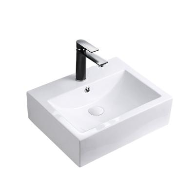 China New Design Modern Toilet Sink Modern Bathroom Basin Sinks Square Basin for sale