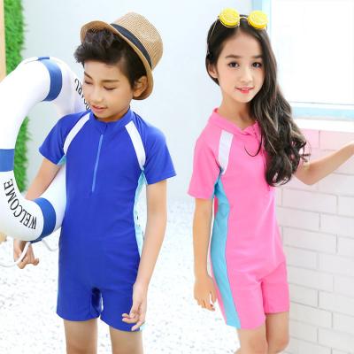 China Hot Sale Cartoon Baby Breathable Summer Clothes Boy Two Piece Swimsuit Kids Swimwear For Boys for sale