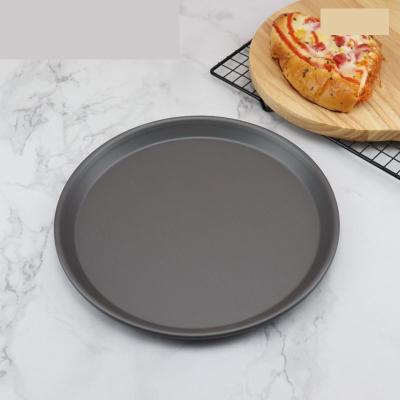 China Other Factory price household 10 inch shallow hard film non stick round baking pizza pan mold for sale