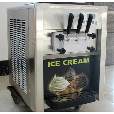 China Commercial The latest design of commercial convenient desktop soft ice cream machine in 2020 for sale