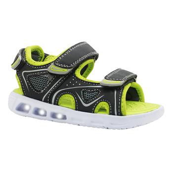 China Wholesale LED Breathable Boys Girl Adjustable Fit Outdoor Toddler Shoes Kids Sandals With Light for sale