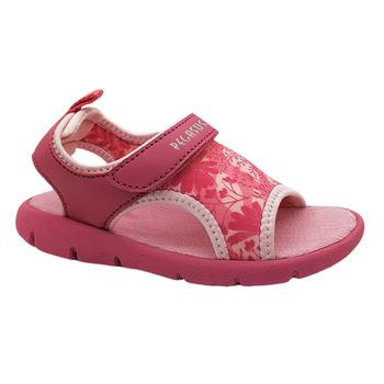 China Breathable High Quality Soft Cute Shoes Summer Light Child Beach Elastic Material Flat Sandals for sale