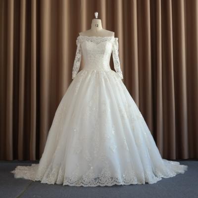 China AL16113 Breathable Halter Sweetheart Dresses Real Long Tail Wedding Dresses Wedding Dress for sale