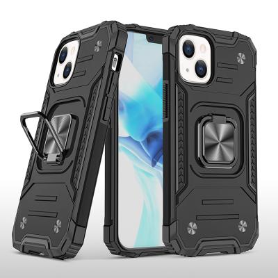 China Kemeng Armor Ring Bracket Shockproof Shockproof TPU Phone Case Acrylic Shockproof Phone Case For Mobile Phone for sale